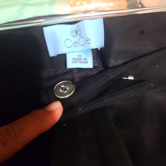 **Brand new** black, cropped pants - Picture 3 of 3